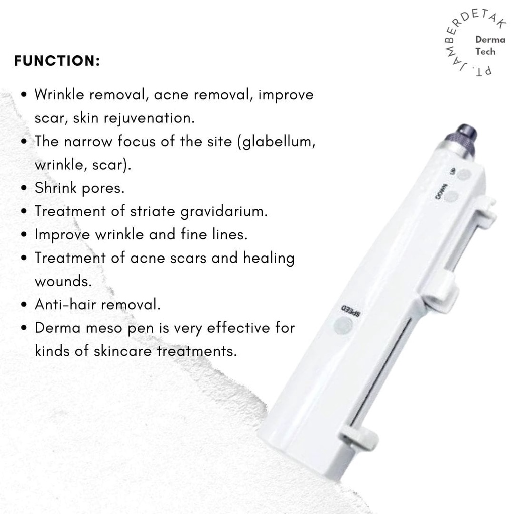 Dermapen | meso gun mesotheraphy needle dermapen 2 in 1 injeksi serum dermapen