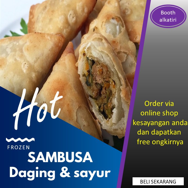 

Sambosa Sayur Dan Daging Frozen