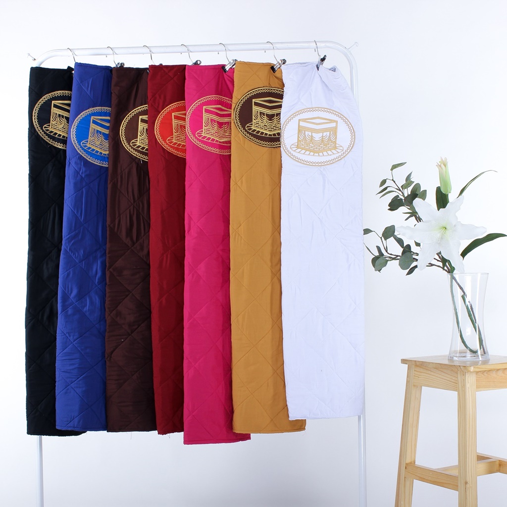 Sajadah Lembut Motif Ka'bah Polos by Parisku