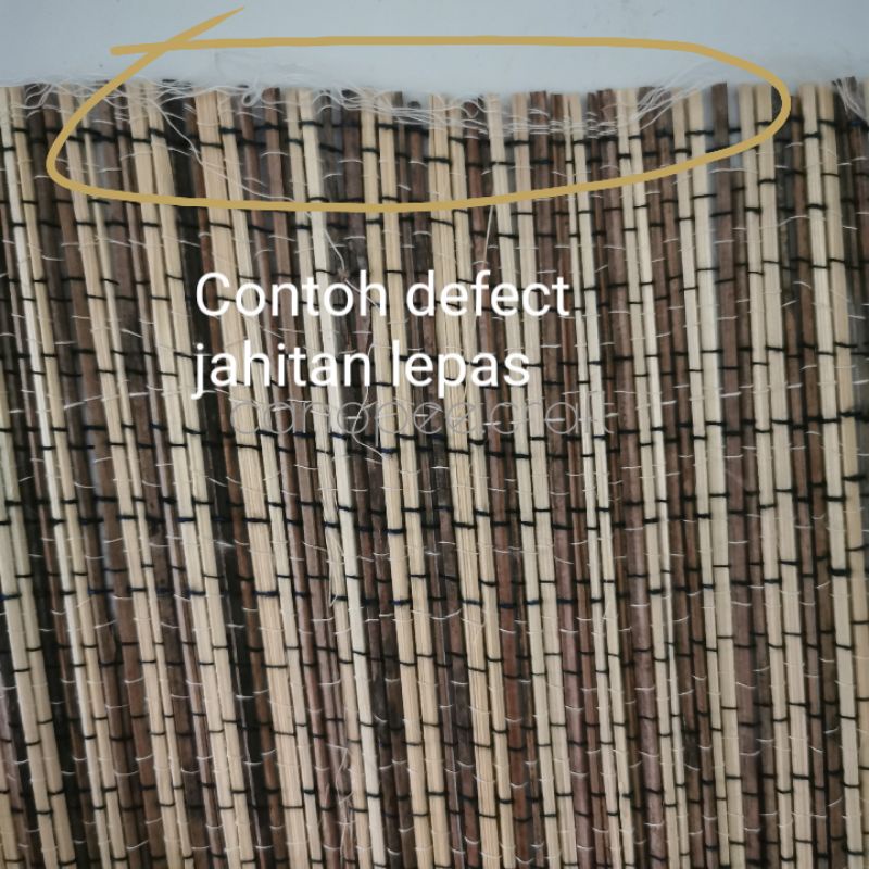 Grosir Reject Sale Taplak Meja Tamu Tenun Lidi