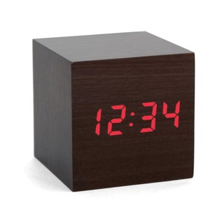  Jam  Meja Kayu  Jam  Digital LED  Jam  Unik Model Kayu  9 x 