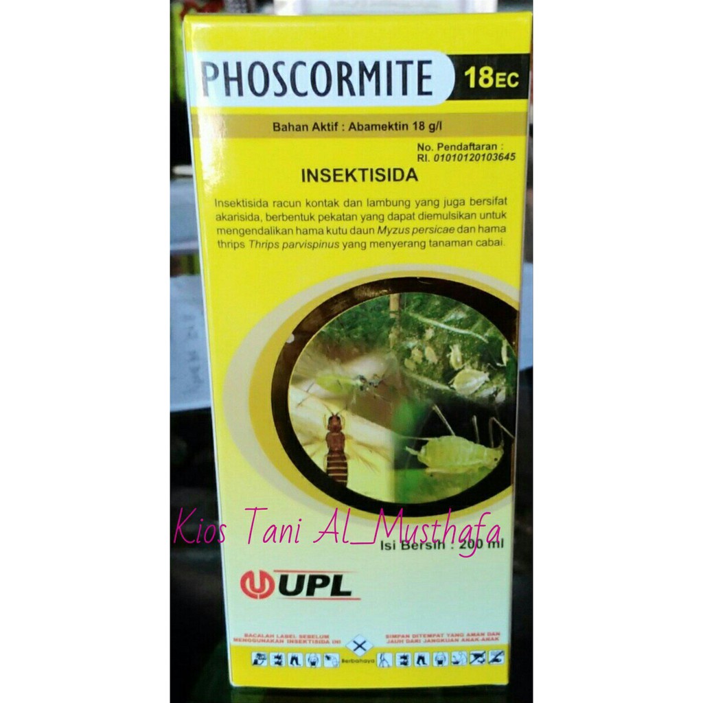 

Phoscormite 18EC 1000ml Abamektin 18gr per lt