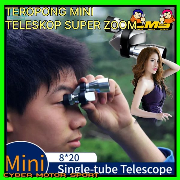 Teropong jarak jauh focus. teropong berburu. teropong hunting.