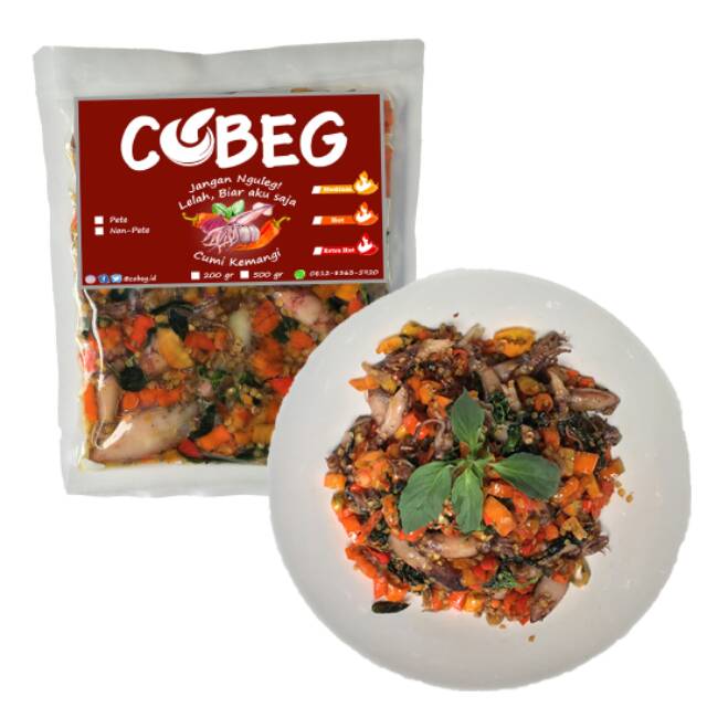 

Cumi Kemangi ( Pete/ Non-Pete) 500gr