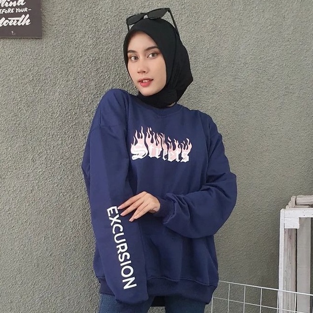 Pro - Street Sweater XXL - Sweater Oversize Unisex Terbaru