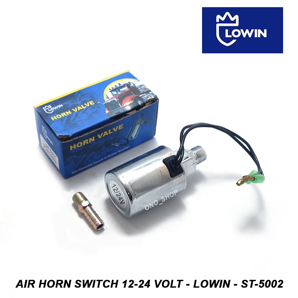 Air Horn Switch 12-24 Volt - Lowin - ST-5002