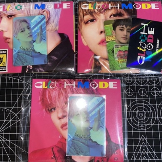 wts digipack glitch mode glimo jeno set jaemin jisung
