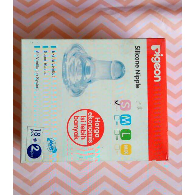 Niple pigeon bayi berisi 2 biji