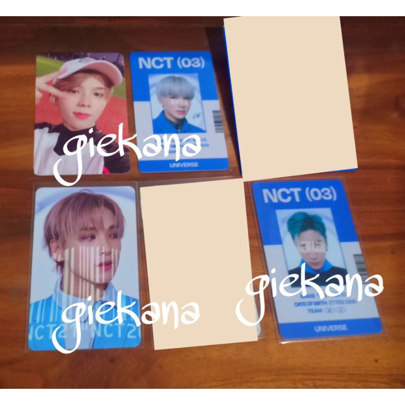 Ten ID Card , Shotaro Selca , Haechan Konsep IDC Universe