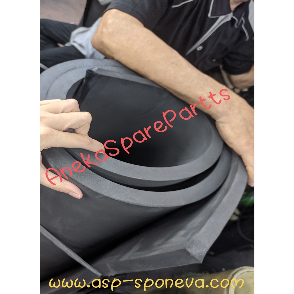 spon eva 20mm METERAN MURAH spon eva ati lembaran hitam putih spon karet 20mm