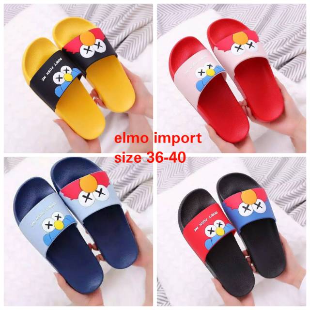 Sandal elmo dont push me / import