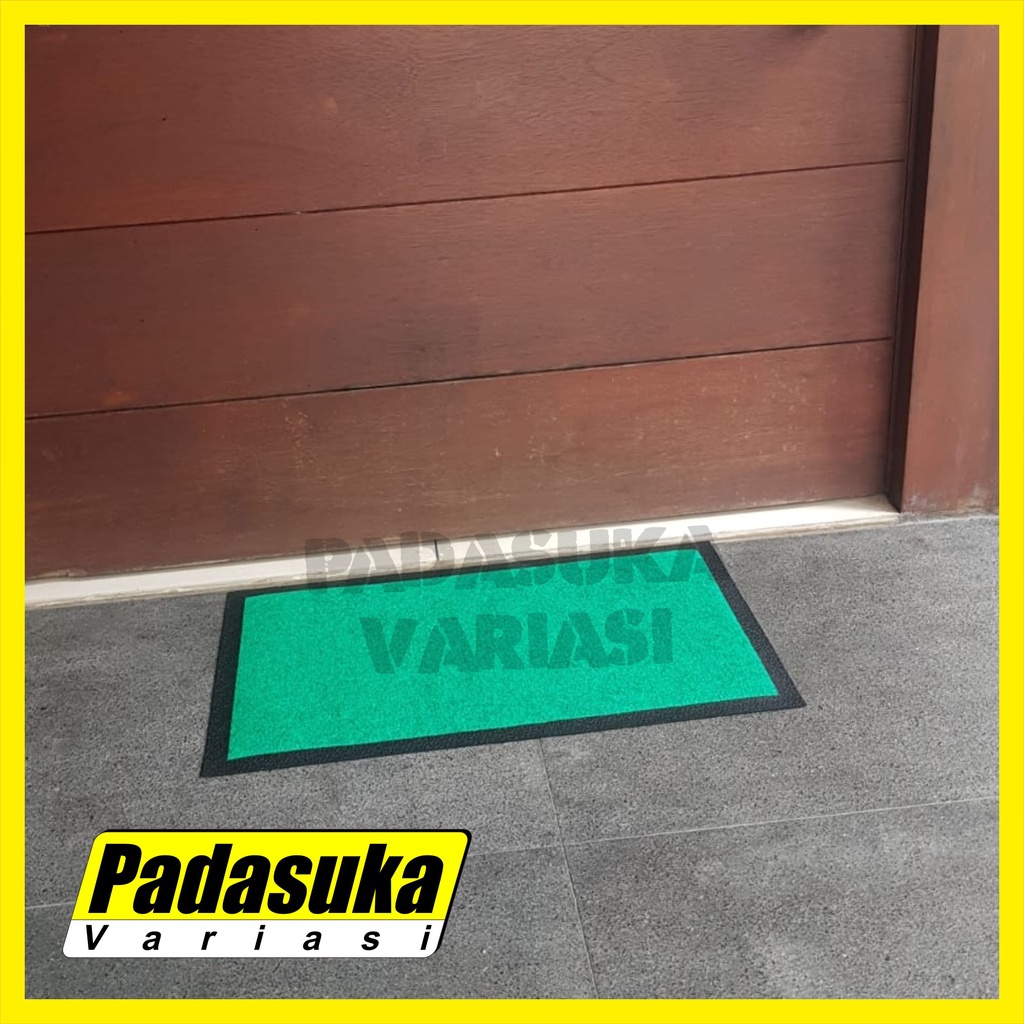 Karpet Keset Lantai BLUDRU Murah Lis Karet Keset Indoor Outdoor HIJAU