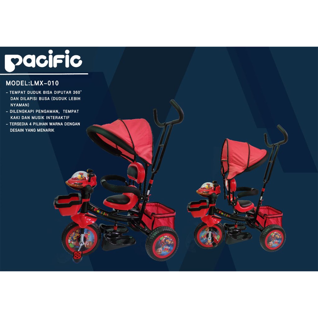SEPEDA RODA TIGA PACIFIC LMX 010 SEPEDA RODA TIGA