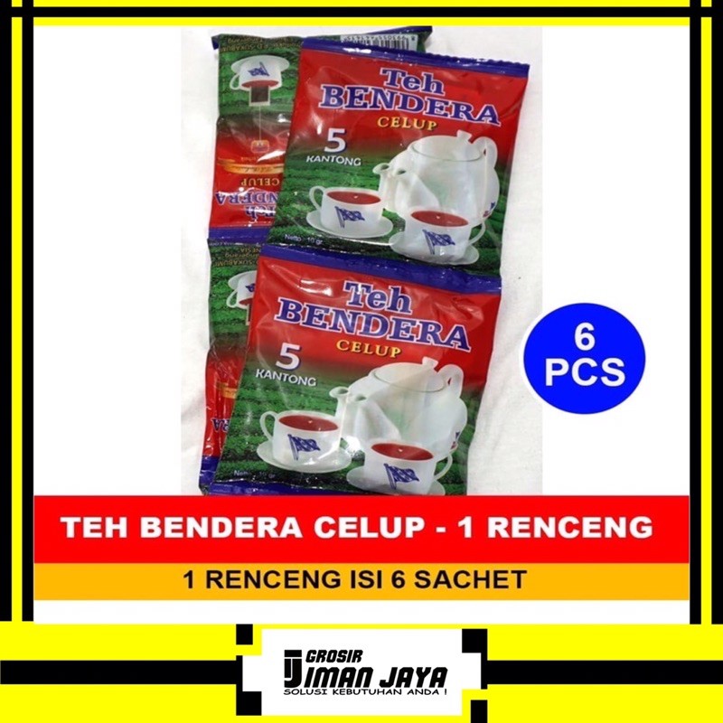 

Teh Bendera 1 Renceng (6Pcs)