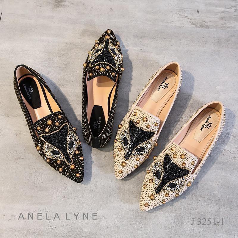 FLAT SHOES SEPATU FLAT ANELA LYNE J 3251-1