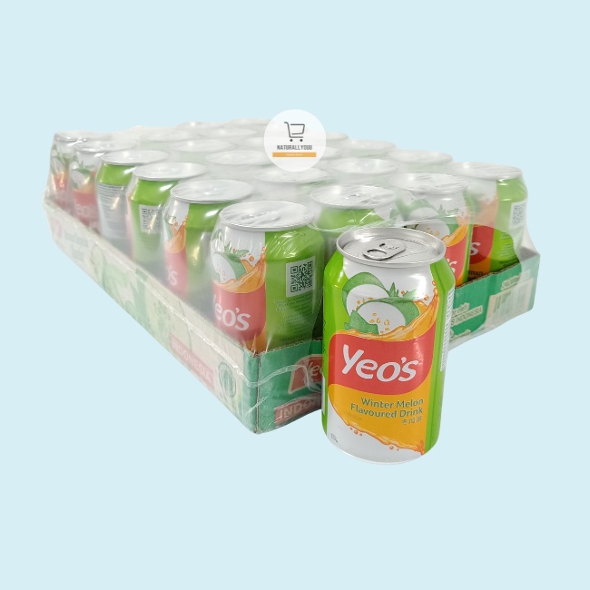 [1ctn] Yeos Drink Chrysanthemum/Wintermelon Kaleng 300ml Teh Bunga Krisan/Kundur Yeo's