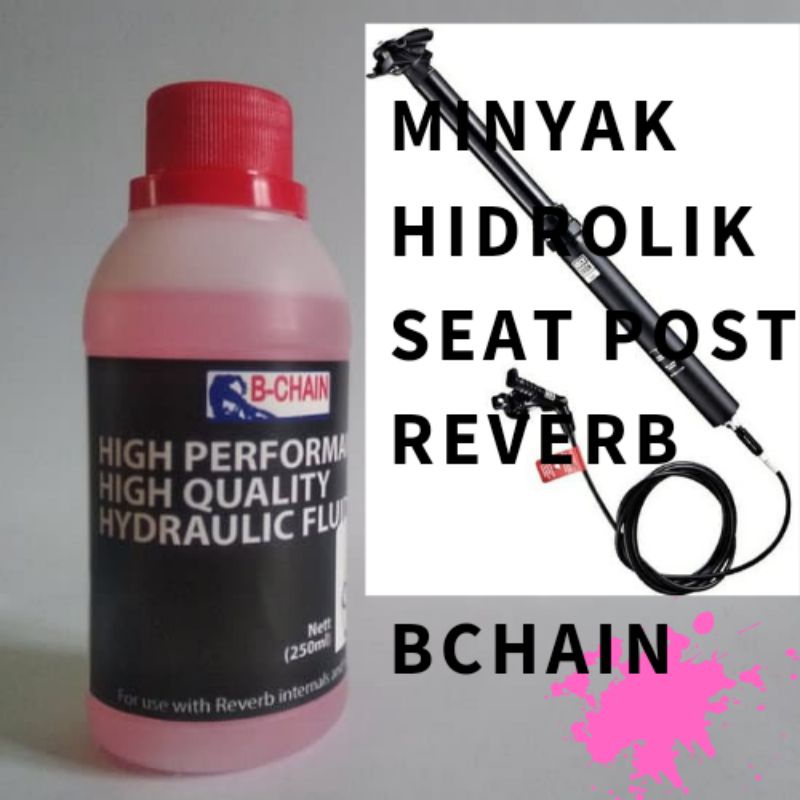 Minyak hidrolik seatpost rockshock