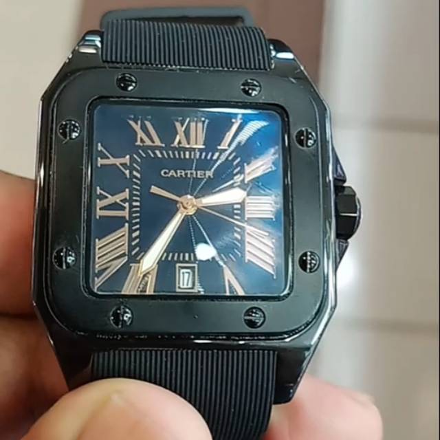 JAM TANGAN MEWAH KERAMIK TALI RUBBER
