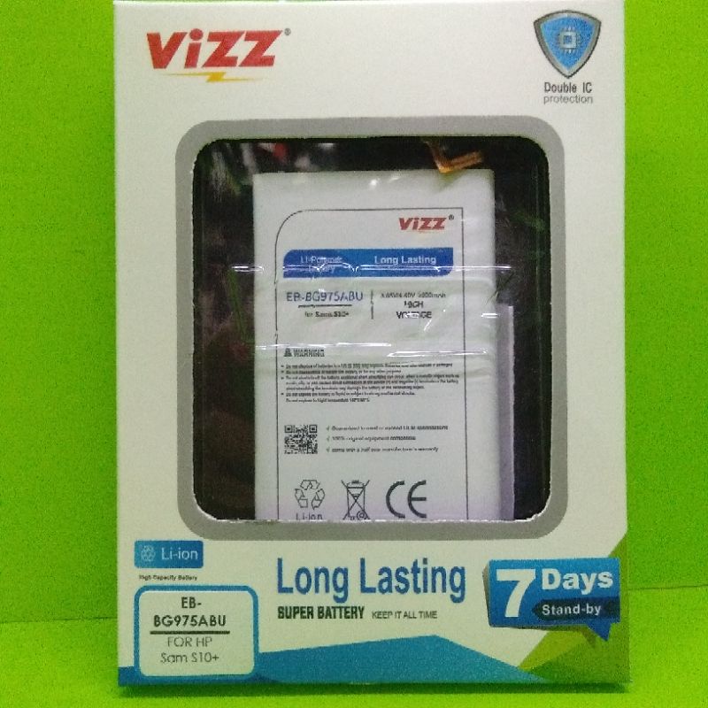 baterai vizz samsung s10 plus
