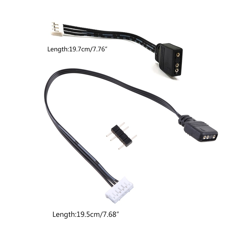 Vivi 5V 3PIN ARGB Plug to 4Pin 6Pin Fan Controller Converter Kabel Untuk Coolmoon