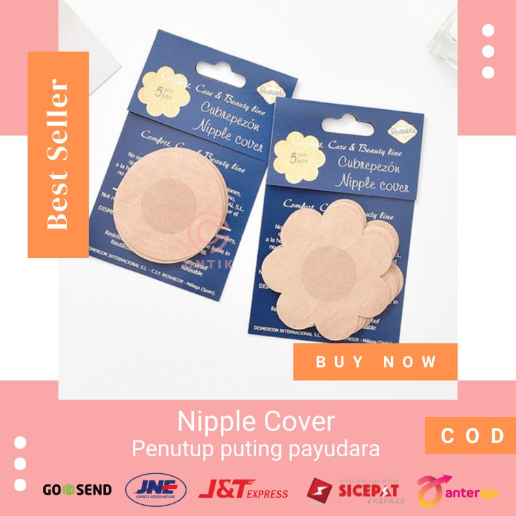 Nipple Pad Cover Penutup Puting Payudara Wanita Kekinian Bra Tape Cewe Bh Silicon Tempel