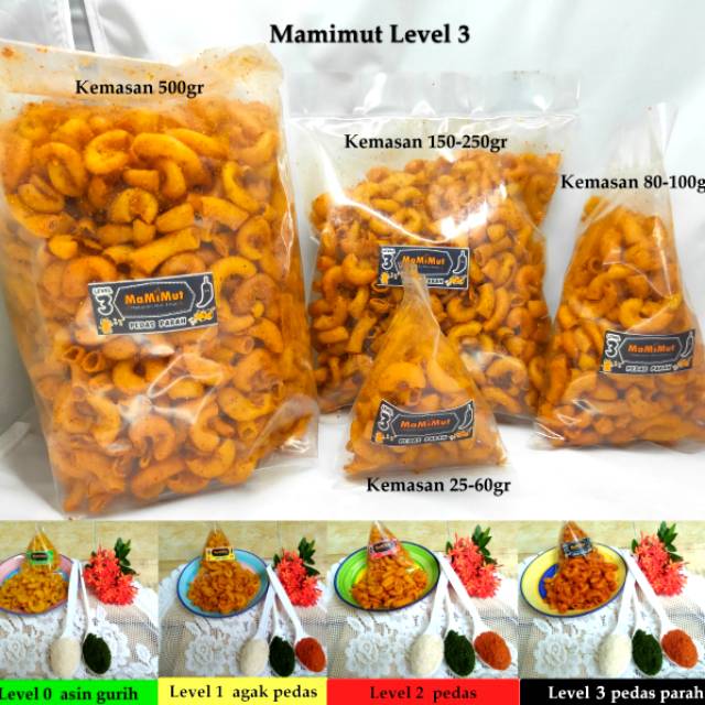 

Makaroni Mamimut (Makaroni Daun Jeruk) 100gram