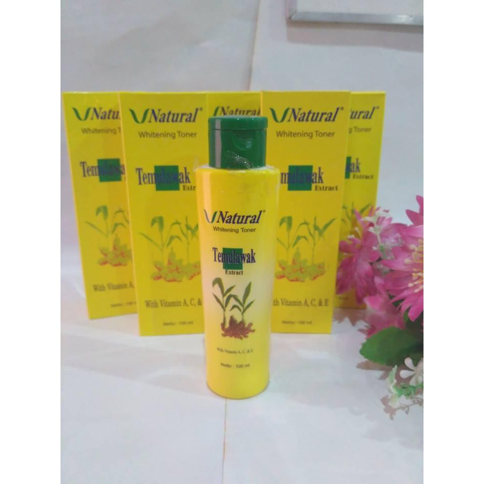 Yuk Lihat Manfaat Toner V Natural Temulawak 