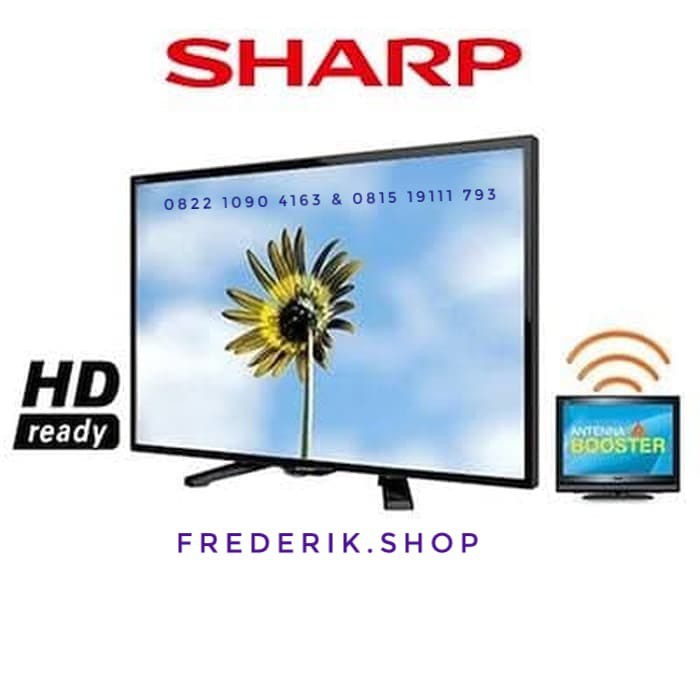 Led TV Sharp 24" Inch LC-24LE170i HD Ready HDMI AV Input 