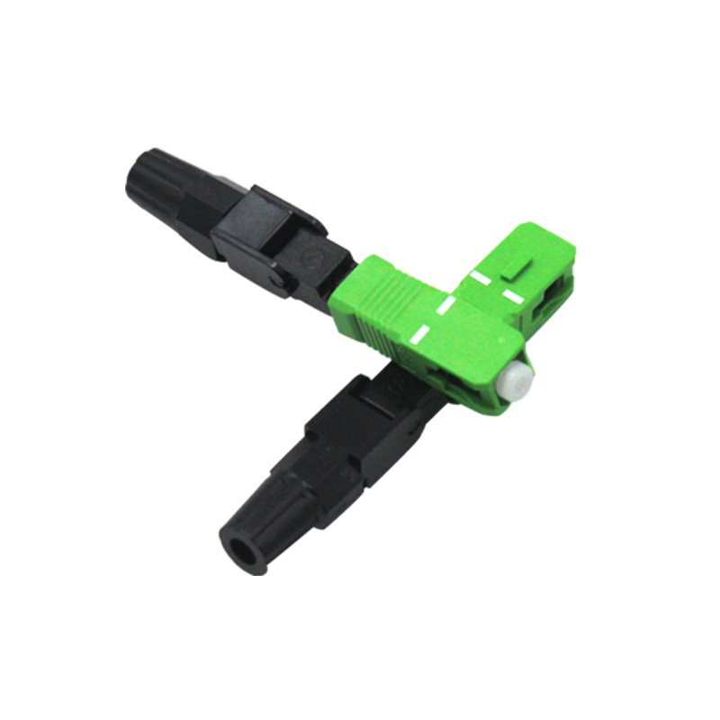 10pcs SC/UPC quick connector, embedded optical fiber quick connector