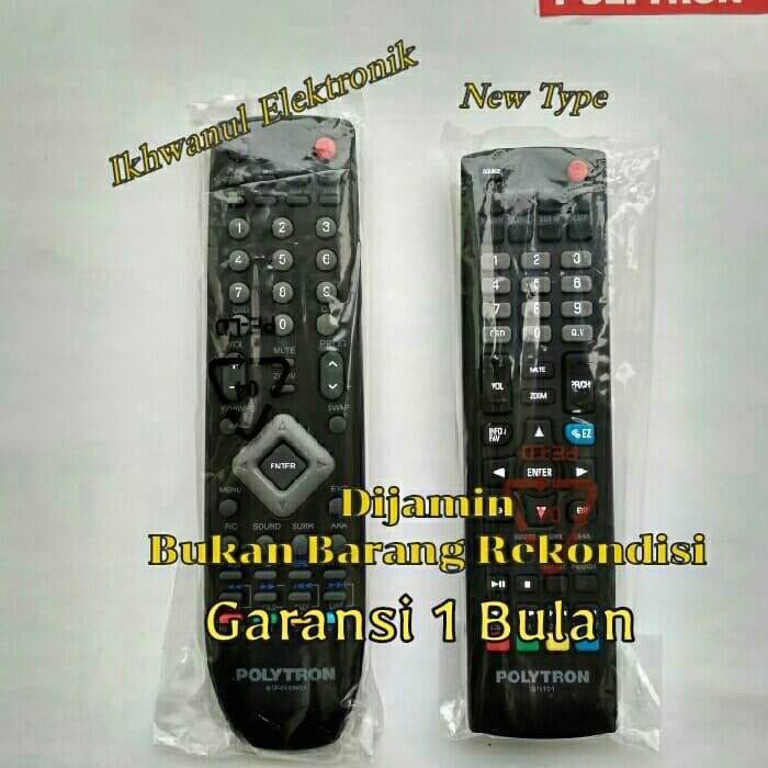 Remot Tv Polytron Original Remote Ori/Asli Tv led