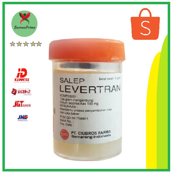 Levertran Salep Luka &amp; Luka Bakar 15 gram