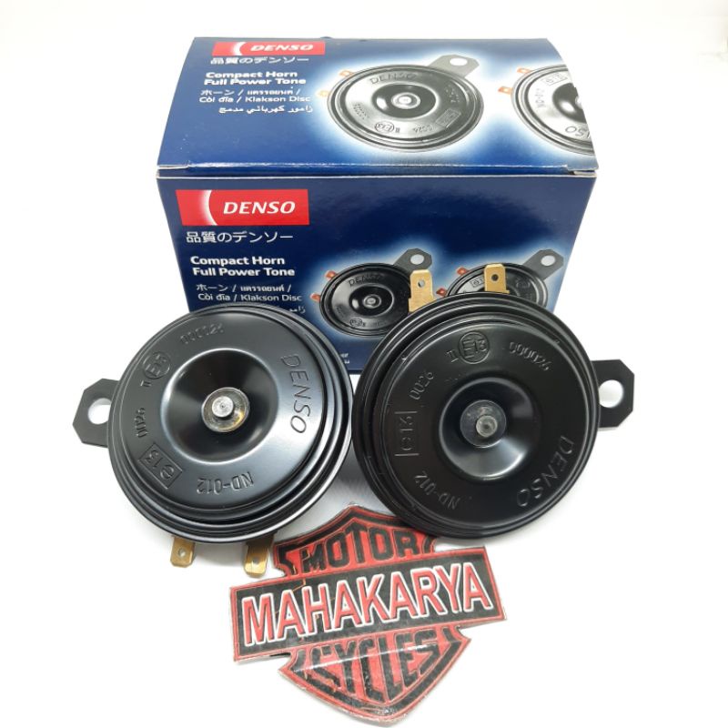 KLAKSON DENSO DISC STANDAR MOTOR MOBIL 12V UNIVERSAL