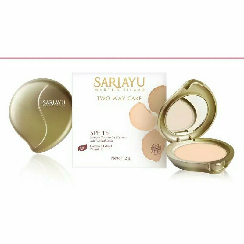 Sariayu Two Way Cake Gold Series Expired 2026