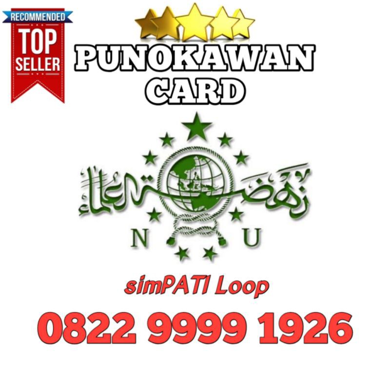 Nomor cantik simPATI loop ekor tahun NU 0822 9999 1926