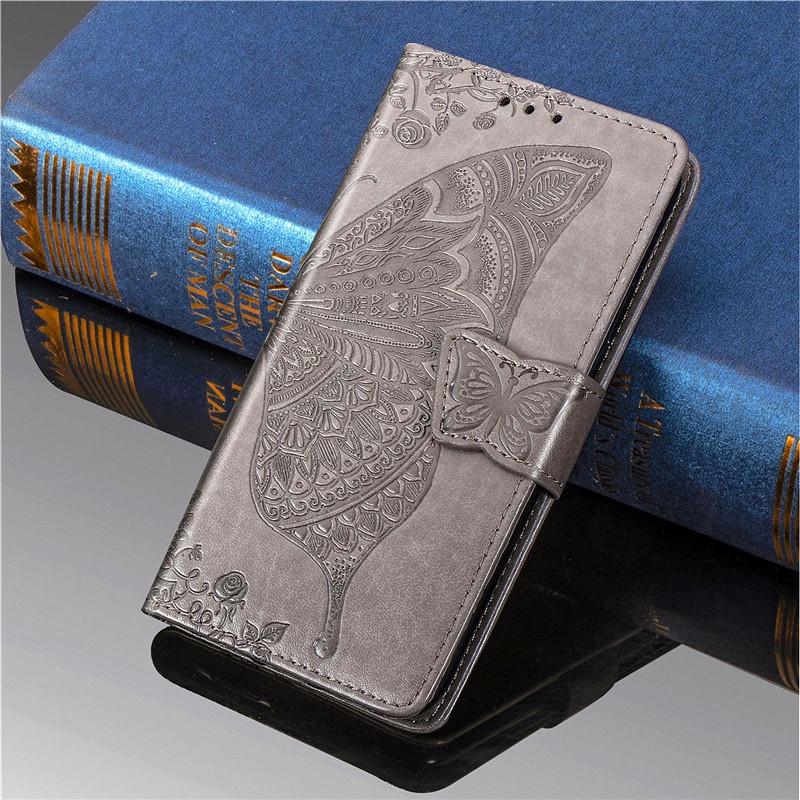 3d embossed flower butterfly pu leather buckled flip case nokia 6 3 2 3 1 3 5 4 3 4 2 4 6 2 7 2 card