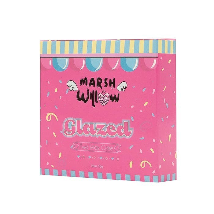 Marshwillow Glazed Two Way Cake Bedak - BY NATSHA WILONA