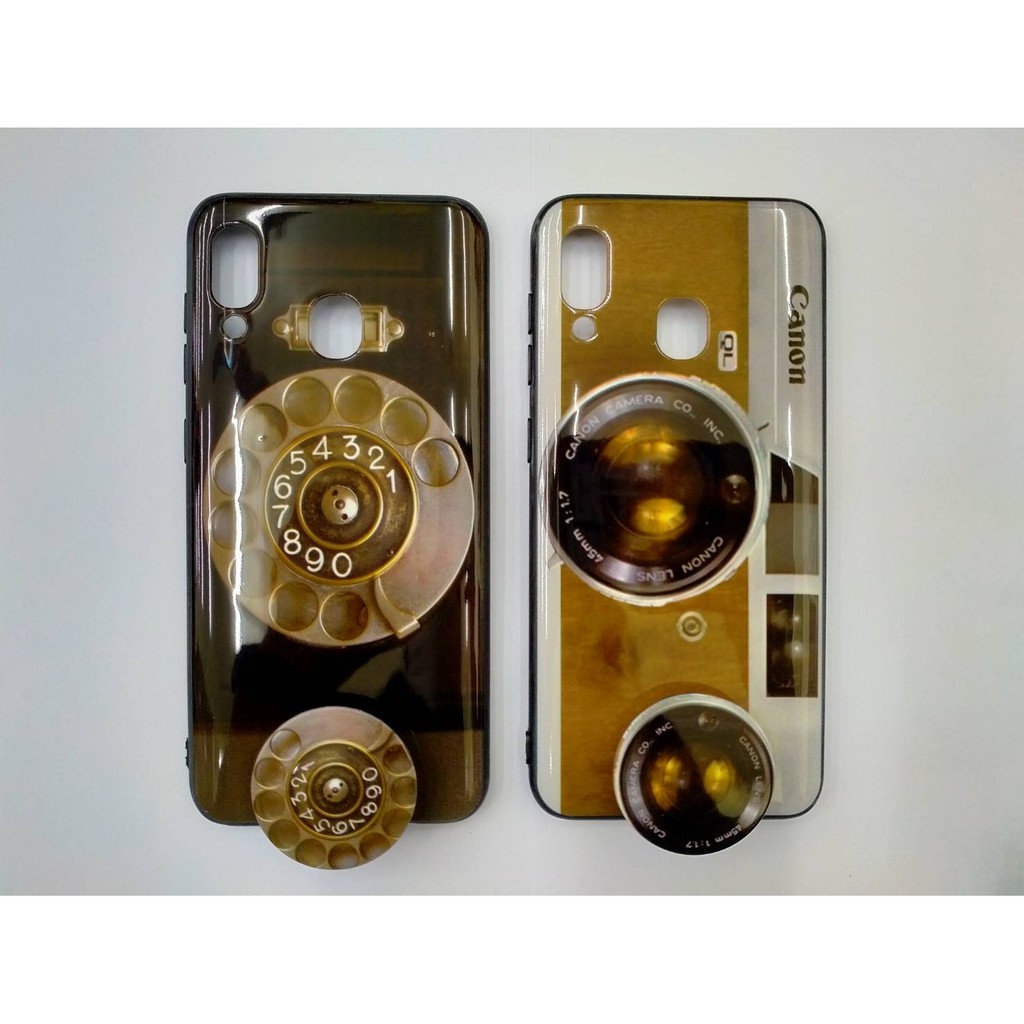 Casing Camera Samsung M10S FREE Popsocket