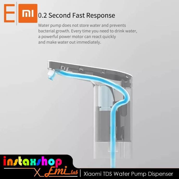 Xiaomi TDS Water Pump Dispenser Air Aqua Pompa Galon Automatic
