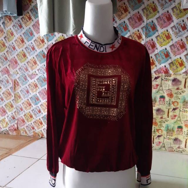 Atasan bludru import