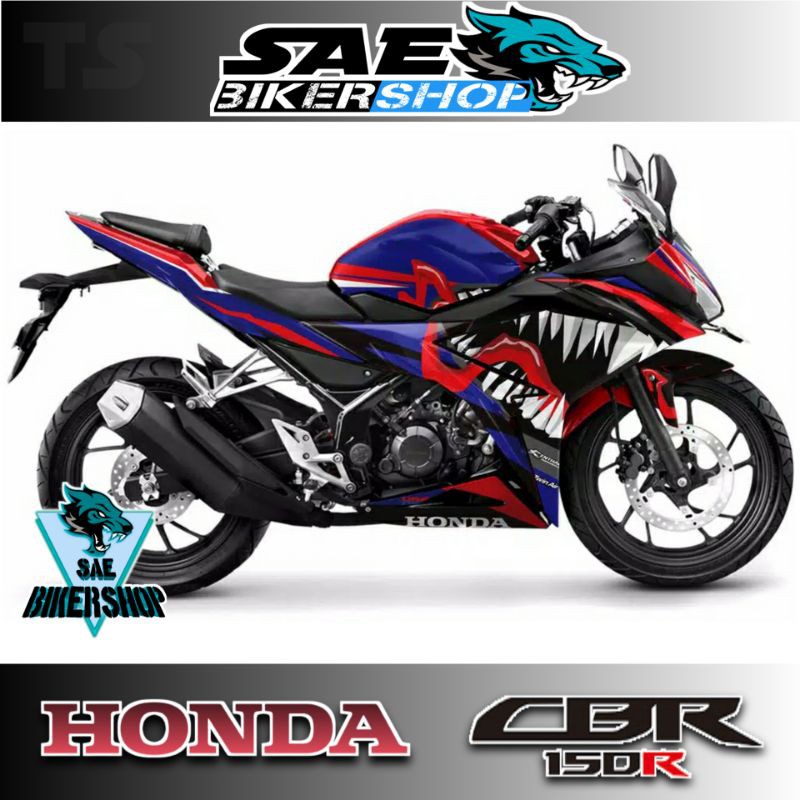 DECAL FULLBODY CBR150R FACELIFT MOTIF VENOM 2