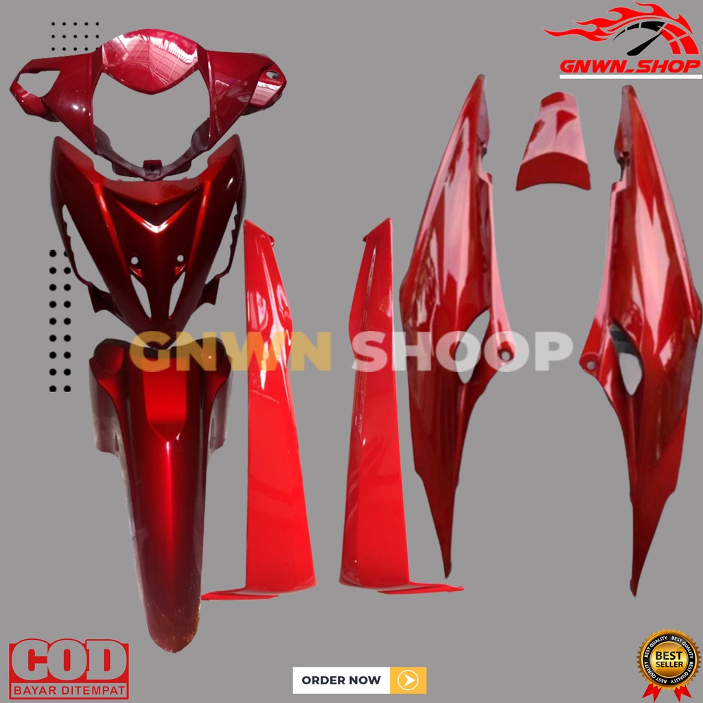Full Halus body Revo lama Karbu Merah