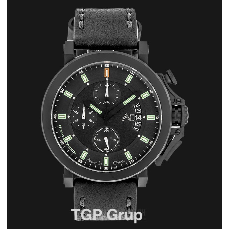 Alexandre Christie AC 9200 NM CLIPBA Night Vision Chronograph