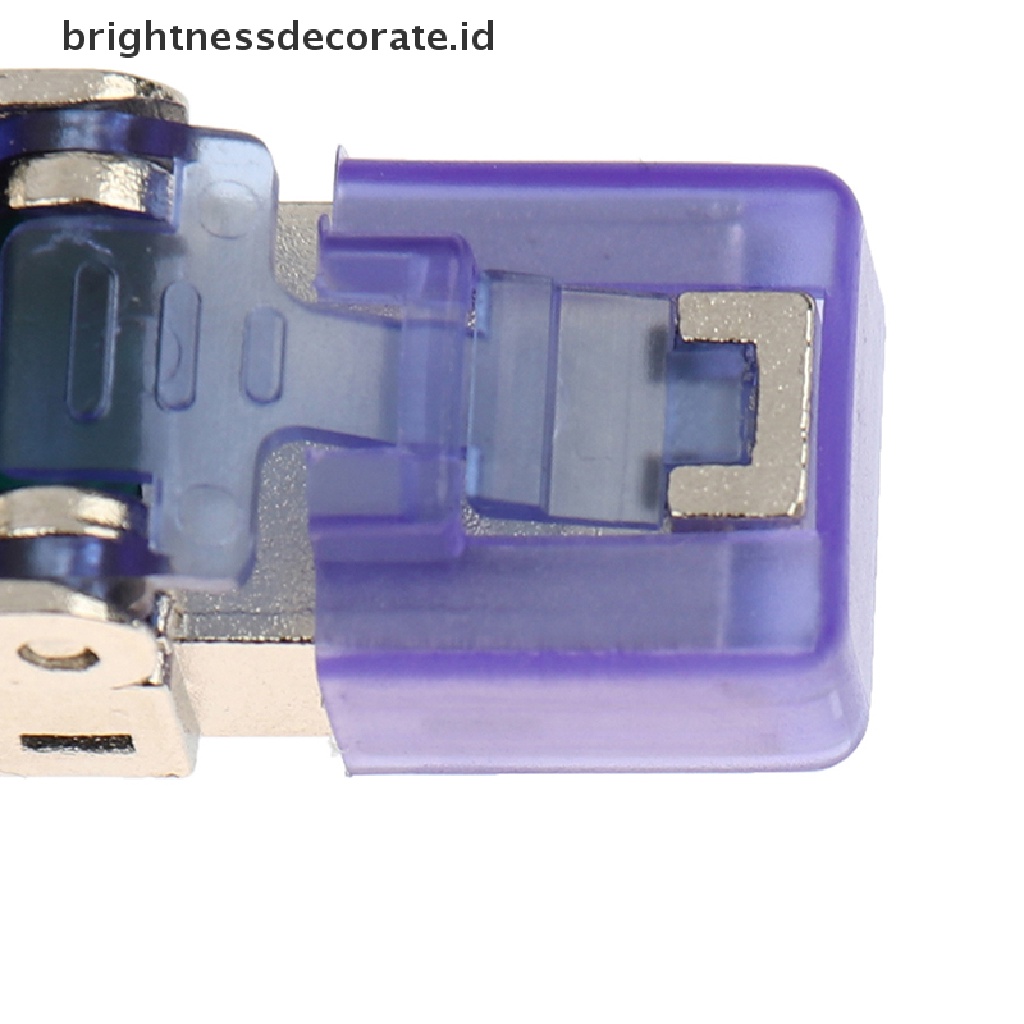 Konektor Kepala Kristal Cat6A / 7 / 8Ft Rj45