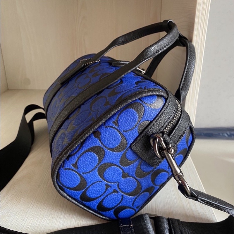 Coach Gotham Duffel 24 In Signature Leather