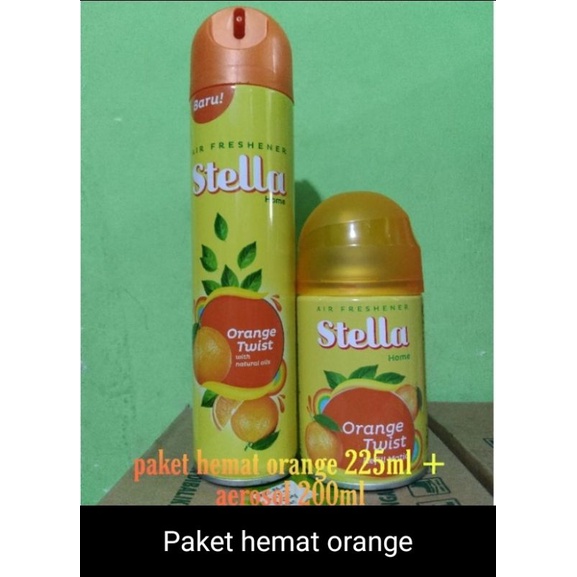 STELLA MATIC 225ML PAKET ISI 2 PEWANGI RUANGAN