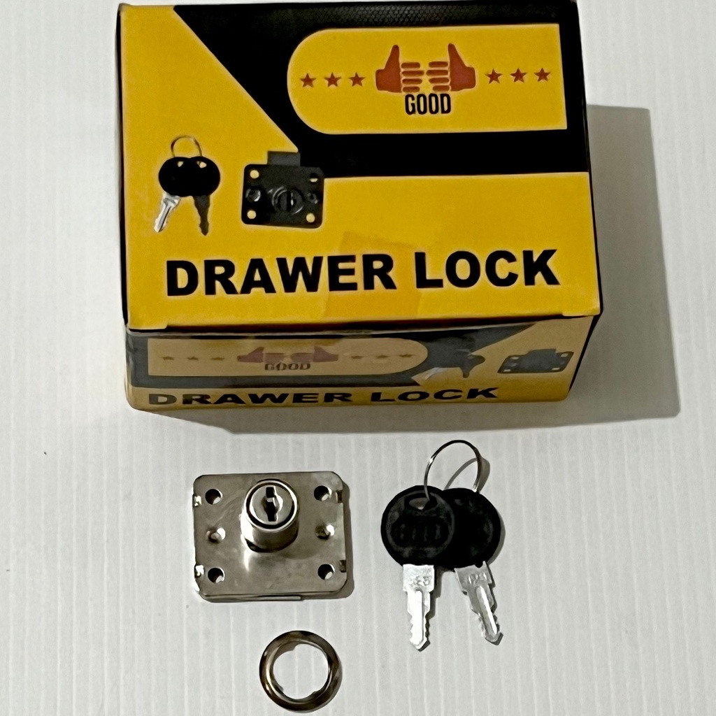 [12PCS] Kunci Laci Lemari Kecil 16mm Drawer Lock GOOD 101