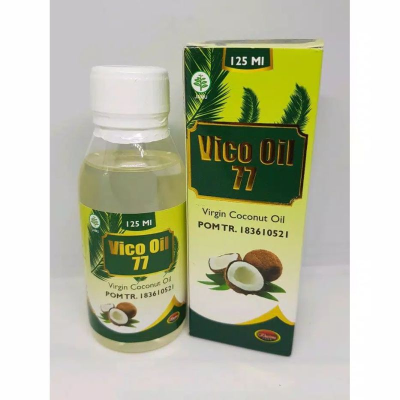 VCO OIL 77 125ml | Minyak kelapa | Virgin coconut oil
