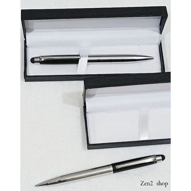 

Bp 804/Pulpen Exclusif/Pen Metal/Ballpoint/Pulpen+Box Hitam Exclusif/Pen Stainless Model puter/Pen Souvenir/Pulpen Besi Stainless