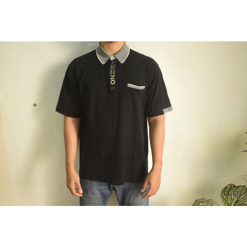 kaos polo kenzo golf original second