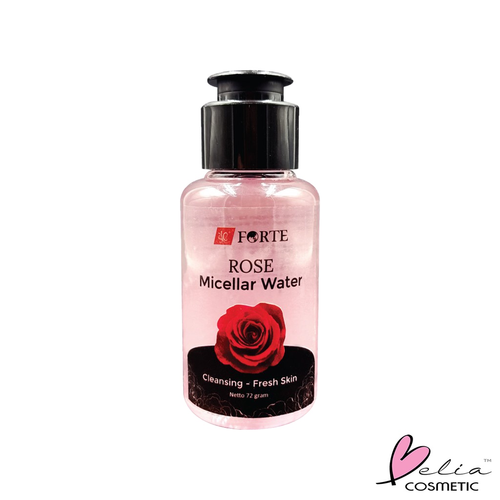 ❤ BELIA ❤ SYB Forte Rose Micellar Water 77g | Cleansing - Fresh Skin | Air Mawar | BPOM | Halal